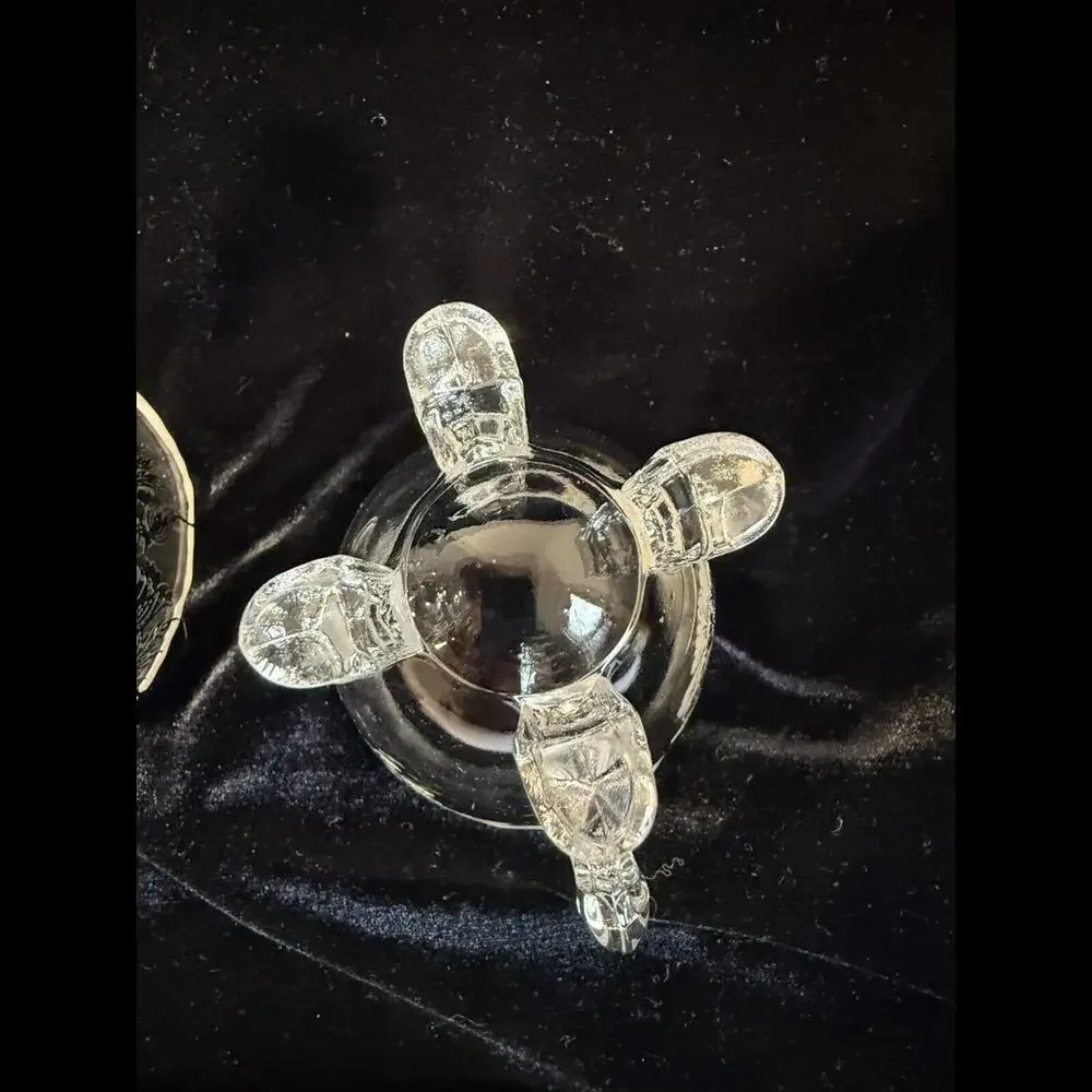 Silver City‎ Flanders Clear Footed Creamer and Open Sugar Bowl Bridgerton Decor